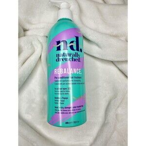 Naturally Drenched Rebalance Pre-Conditioner Hair Treatment 13.5oz Bamboo Papaya